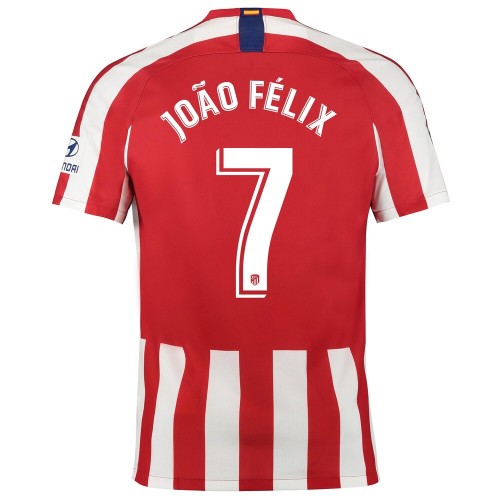 Atlético de Madrid Fodboldtrøjer Joao Felix 7 Hjemmebanesæt 2020/21 Kort ærmer Atlético de Madrid Fodboldtrøjer Joao Felix 7 Hjemmebanesæt 2020/21 Kort ærmer
